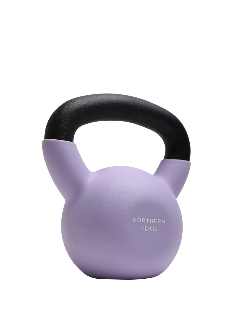 Northern Gym Equipment Neoprene Coated Cast Iron Kettlebell 10kg