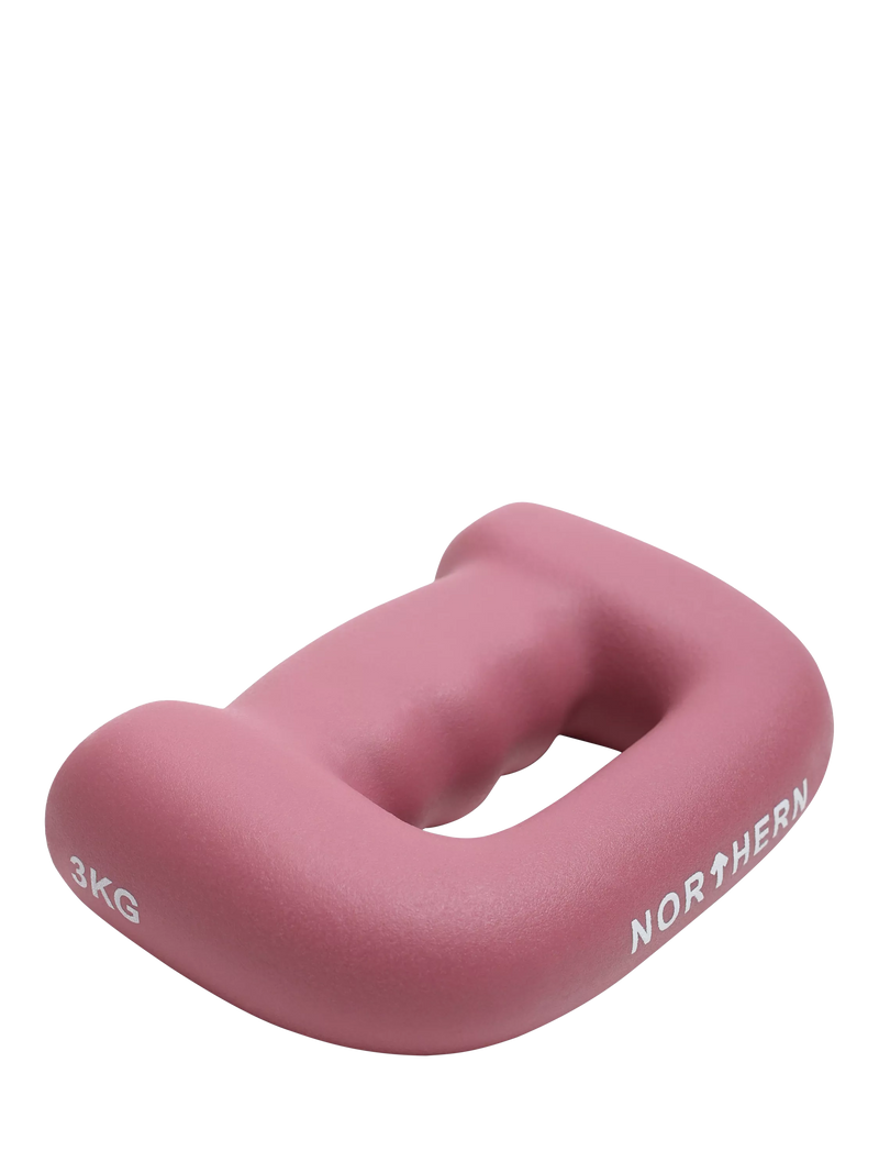 Northern Gym Equipment D-Shaped Hand Boxing Dumbbells 3kg