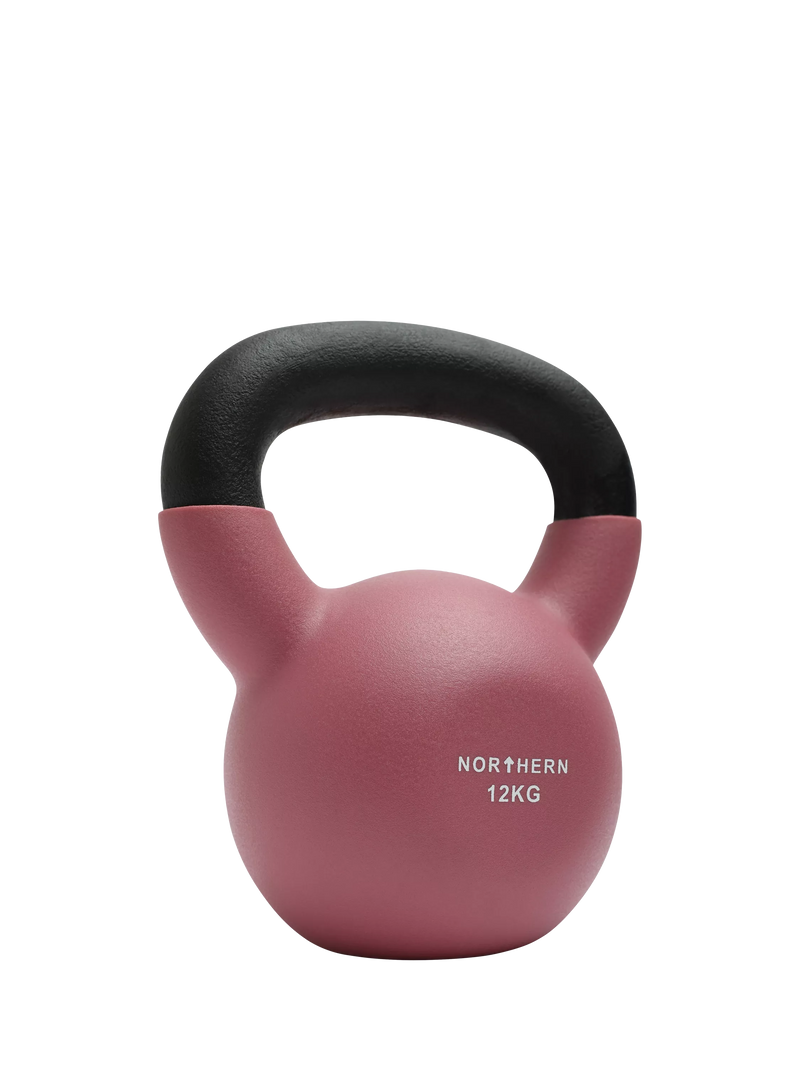 Northern Gym Equipment Neoprene Coated Cast Iron Kettlebell 12kg
