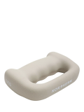 Hand Dumbbells D Shaped Boxing Exercise Weights, 1kg, Natural Stone