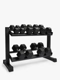 Northern Gym Equipment 2 tier dumbbell rack, imported from the UK