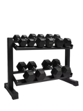 Northern Gym Equipment 2 tier dumbbell rack, imported from the UK