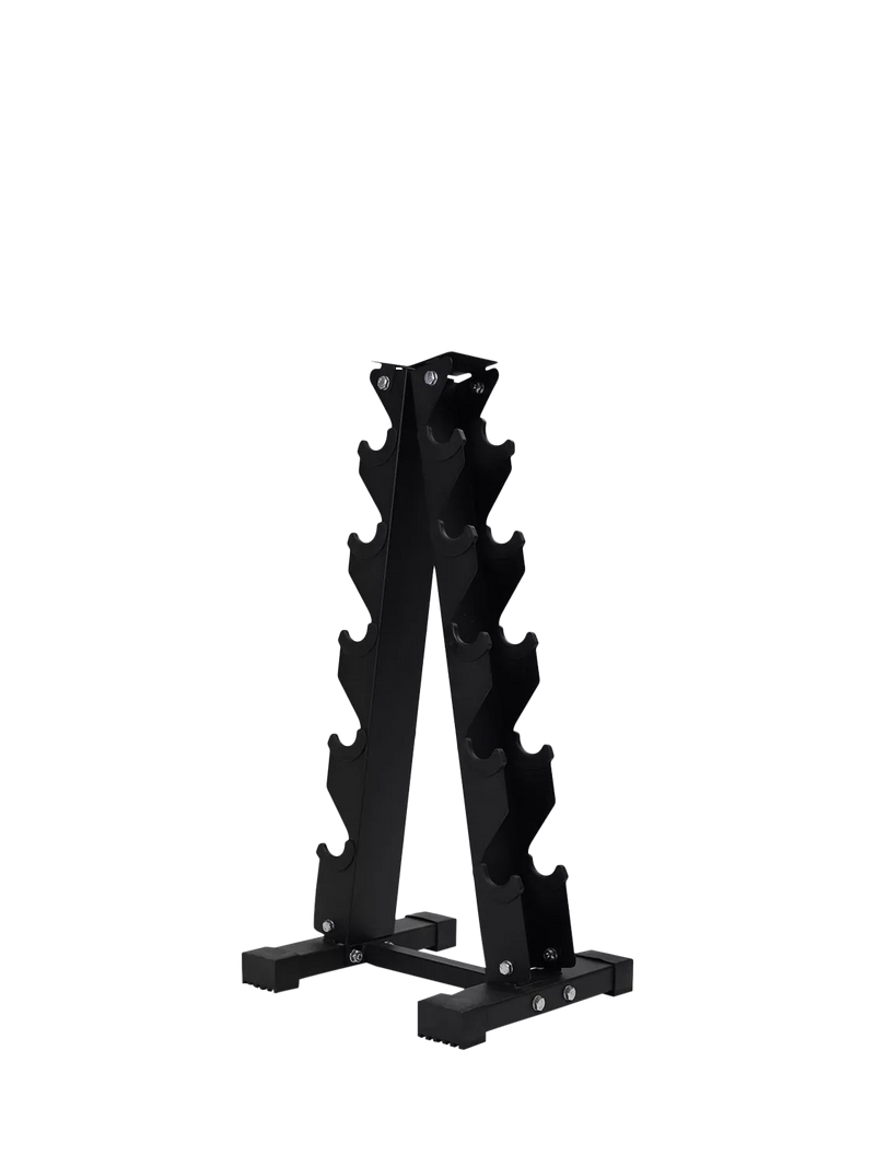 Northern Gym Equipment 5-tier dumbbell storage rack, imported from the UK