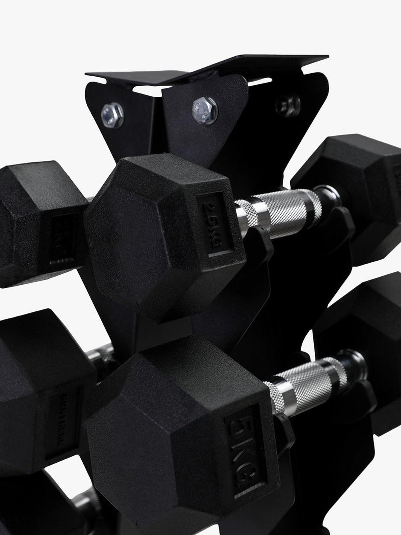 Northern Gym Equipment 5-tier dumbbell storage rack, imported from the UK