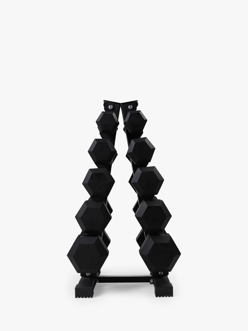 Northern Gym Equipment 5-tier dumbbell storage rack, imported from the UK