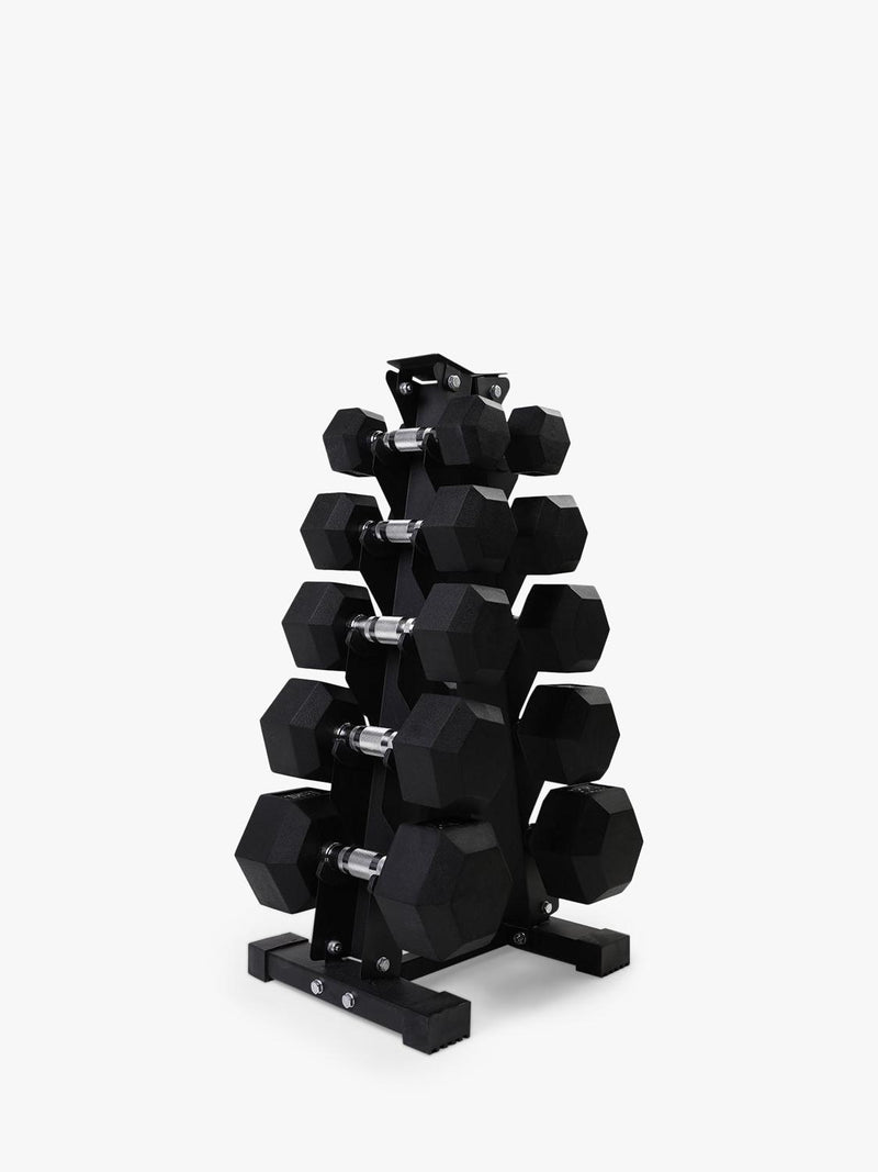 Northern Gym Equipment 5-tier dumbbell storage rack, imported from the UK