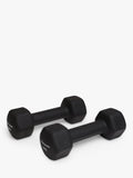 Northern Gym Equipment neoprene hex dumbbell 3kg black (British brand)