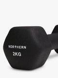 Northern Gym Equipment neoprene hex dumbbell 2kg - British product