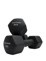John Lewis Northern Gym Equipment Neoprene Hex Dumbbell 5kg Black- Buy online at McGrocer