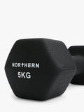 Northern Gym Equipment neoprene hex dumbbell 5kg, UK version