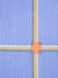 The Conran Shop Cuba cotton cushion blue (British brand)