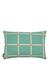 John Lewis The Conran Shop Cuba Cotton Green Cushion- Buy online at McGrocer