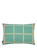 The Conran Shop Cuba cotton cushion green, imported from the UK