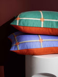 The Conran Shop Cuba cotton cushion green, imported from the UK
