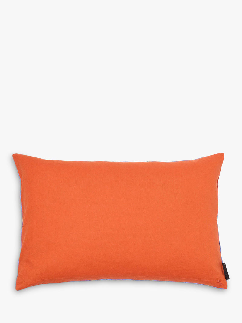 The Conran Shop Cuba cotton cushion green, imported from the UK