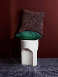 The Conran Shop ripple cotton cushion cover blue, imported from the UK