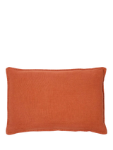 John Lewis The Conran Shop Wallis Linen Cushion Cover Brick- Buy online at McGrocer