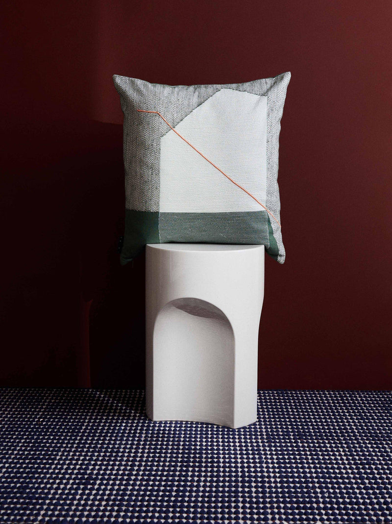 The Conran Shop Wayline cotton cushion cover Oatmeal 50cm square - British product