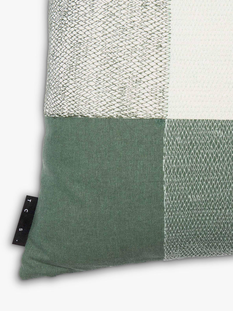 The Conran Shop Wayline cotton cushion cover Oatmeal 50cm square - British product
