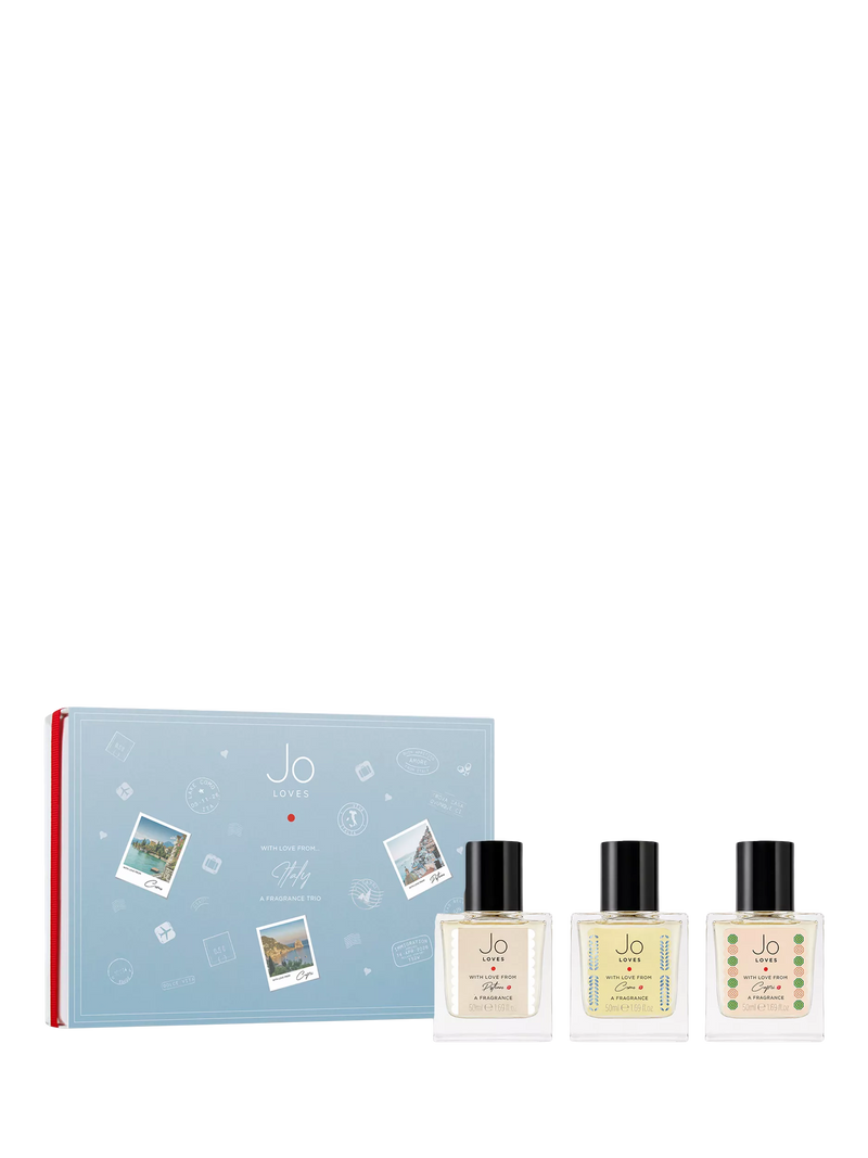 Jo Loves fragrance trio With Love from Italy 3 x 15ml (British brand)