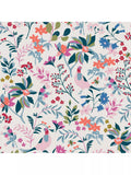 Joules Festival Flowers Print Wallpaper - 5.2m²