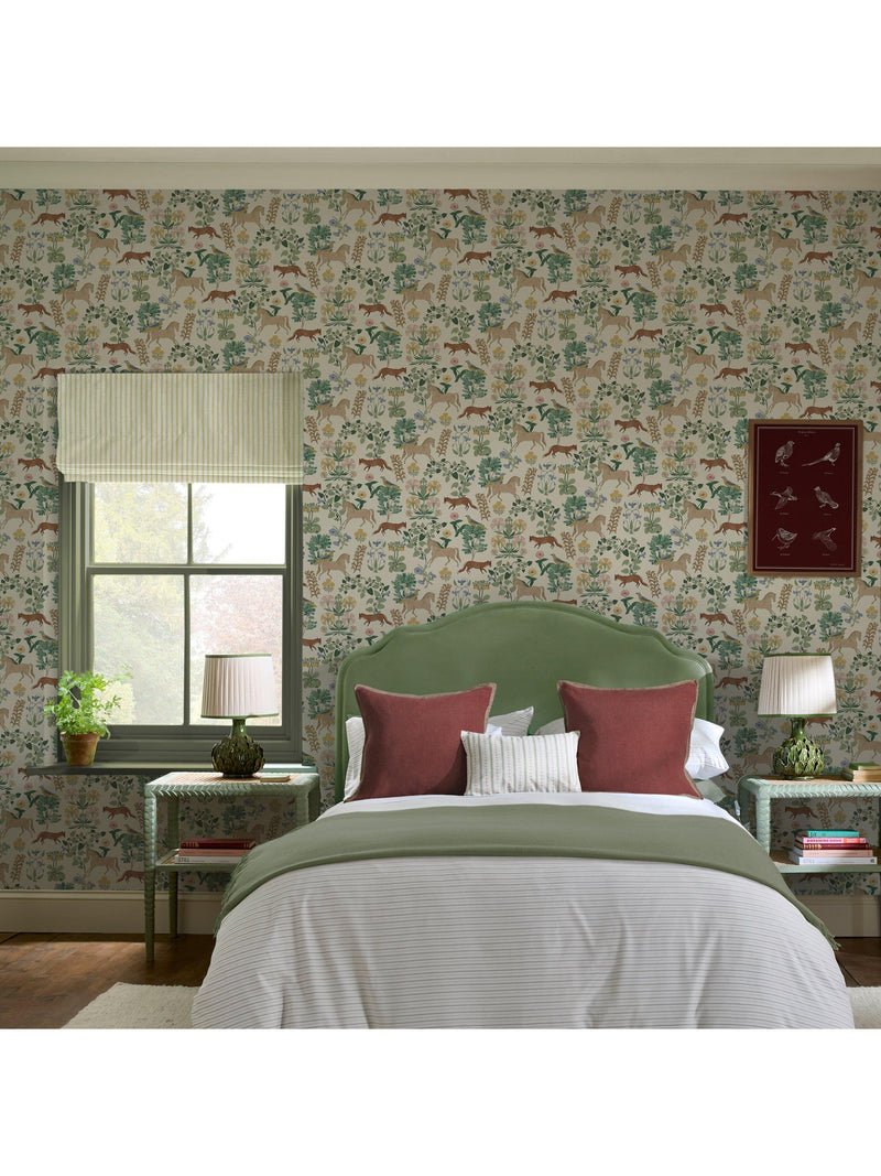Joules Folk Forest Floral wallpaper roll - British product