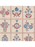 Joules Garden Floral Grid Wallpaper