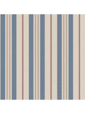 Joules Grove Stripe Wallpaper in pink and blue, UK version