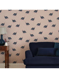 Joules guinea fowl wallpaper blush pink, imported from the UK