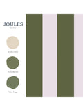 Joules wallpaper Harborough Stripe roll - British product