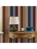 Joules Stripe Wallpaper multi-coloured (British brand)