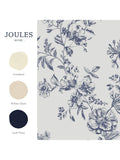 Joules Honey wallpaper floral creme - British product
