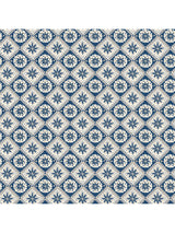John Lewis Joules Meadow Geo Wallpaper, Navy & Cream- Buy online at McGrocer