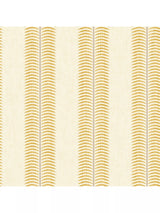 John Lewis Joules Palm Leaf Stripe Wallpaper, Cream & Yellow, 52cm x 7.5cm- Buy online at McGrocer