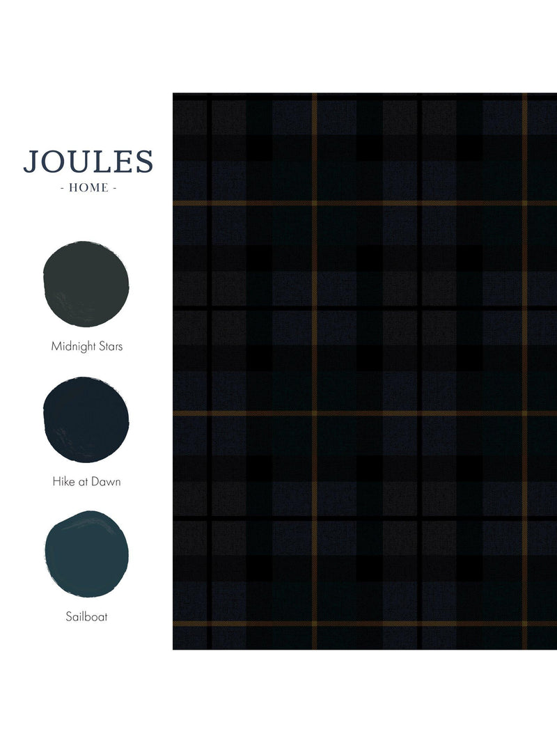 Joules Rothero Check Heritage wallpaper roll (British brand)