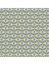 John Lewis Joules Stately Floral Wallpaper, Green & Blue- Buy online at McGrocer
