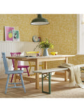 Joules Twilight Ditsy wallpaper antique gold (British brand)