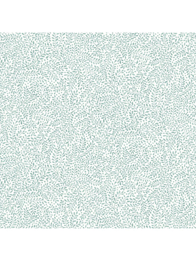 John Lewis Joules Willow Leaf Wallpaper in Duck Egg Blue- Buy online at McGrocer