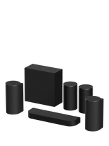 John Lewis Sony Bravia Theatre Trio + SR HTA8KIT Soundbar with Subwoofer and Rear Speakers, Black- Buy online at McGrocer