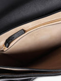 Chloé Faye black suede-leather shoulder bag, UK version