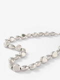 Mint Velvet short silver beaded necklace, UK version
