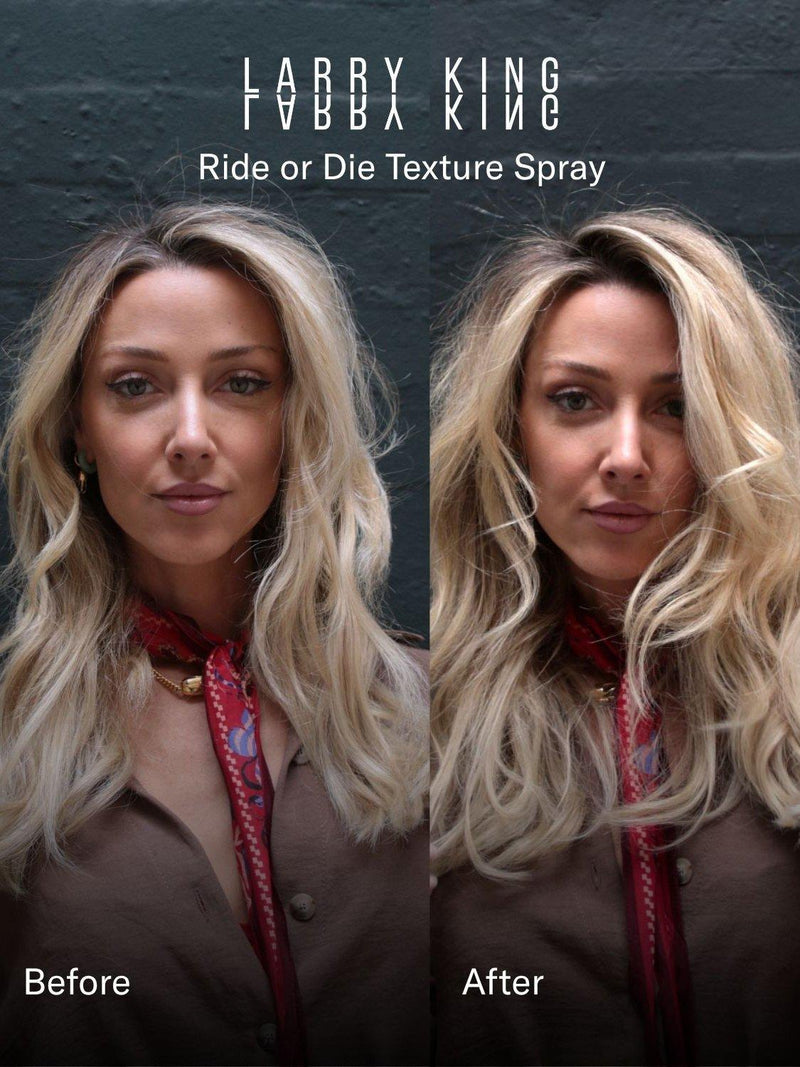 Larry King Ride or Die texture spray 250ml - British product
