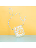 instax Skinnydip Bow clear camera case (British brand)