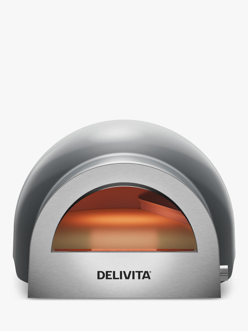 DeliVita Flow Dual Fuel Pizza Oven, Hale Grey, imported from the UK