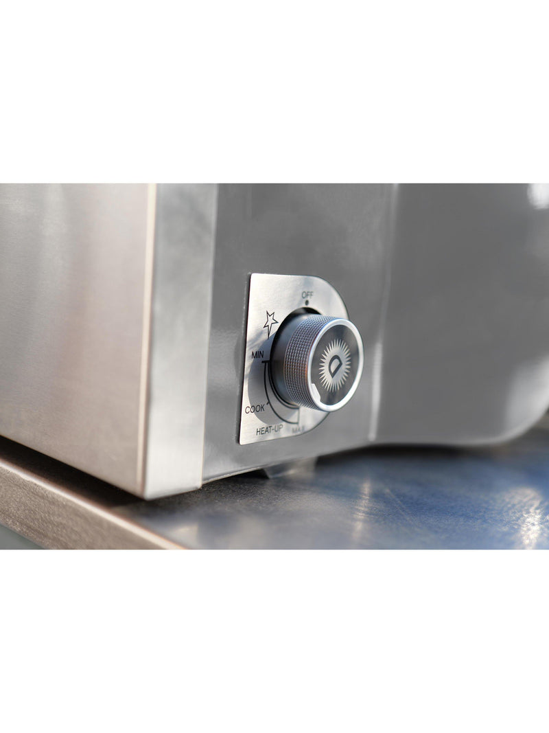 DeliVita Flow Dual Fuel Pizza Oven, Hale Grey, imported from the UK