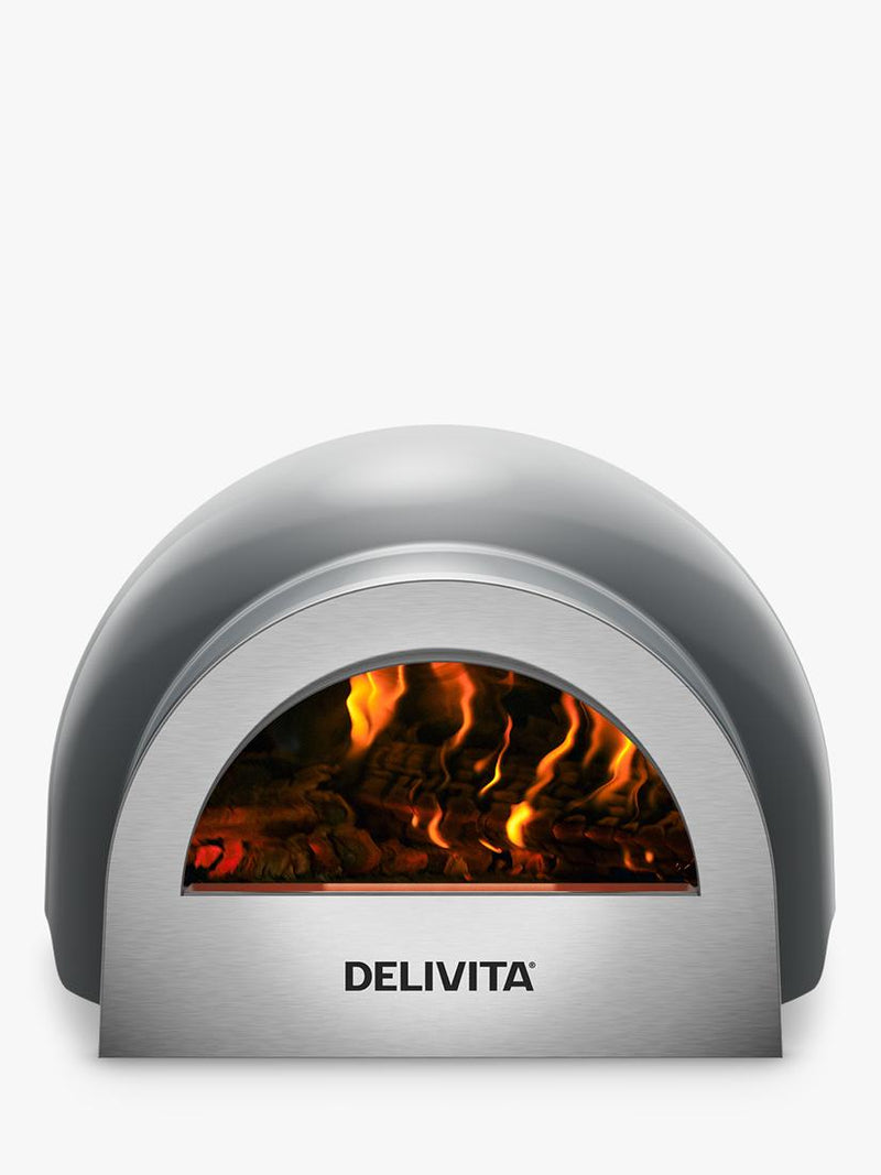 DeliVita Origin wood fired pizza oven Hale Grey - British product