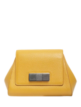 John Lewis Pre-loved Bottega Veneta Leather Belt Bag With Silver Hardware, Yellow- Buy online at McGrocer