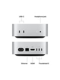 Apple Mac mini desktop computer M4 silver UK version