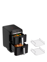 John Lewis Tefal Ingenio EY7568 Detachable Handle 10L Stacked Air Fryer- Buy online at McGrocer