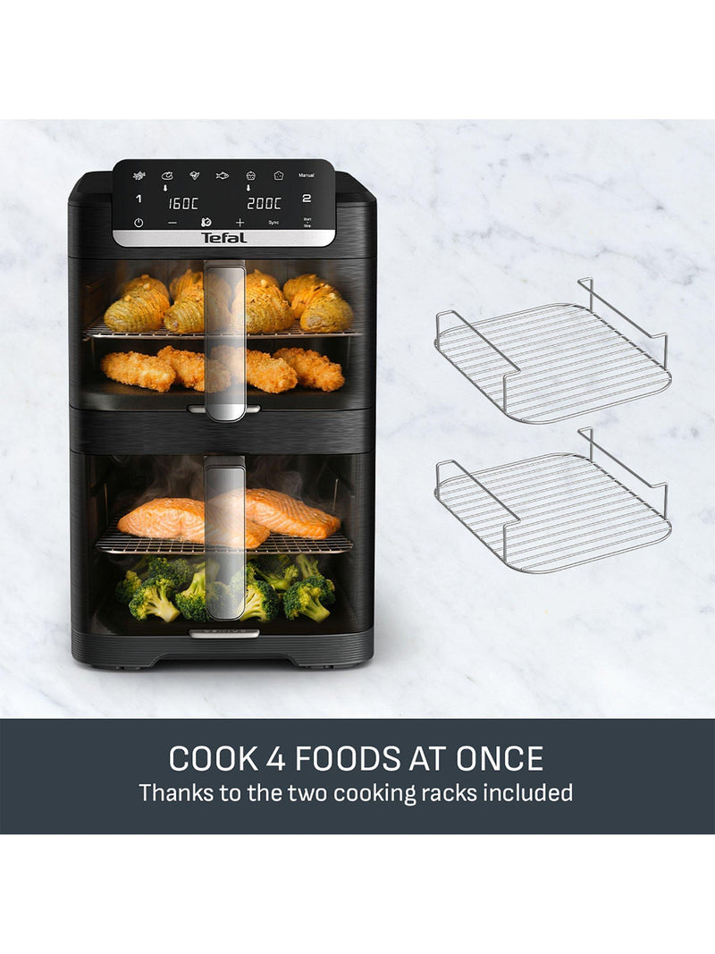 Tefal Ingenio Easy Fry Crispy Stack air fryer 10L - British product
